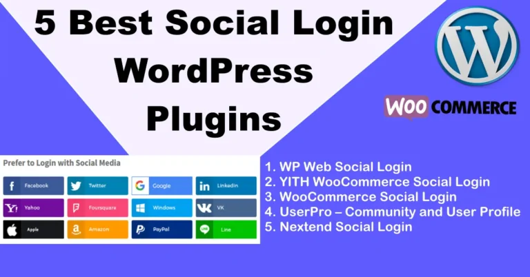 5 Best Social Login WordPress Plugins for 2023