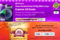 Amazon Great Indian Festival Sale 2023 vs Flipkart Big Billion Days sale: iPhone 14, 13, 12, 11 Cheap on sale